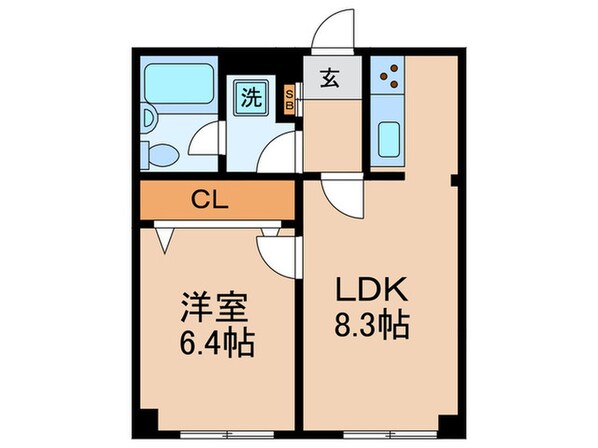 高輪ペアシティ（６１１）の物件間取画像